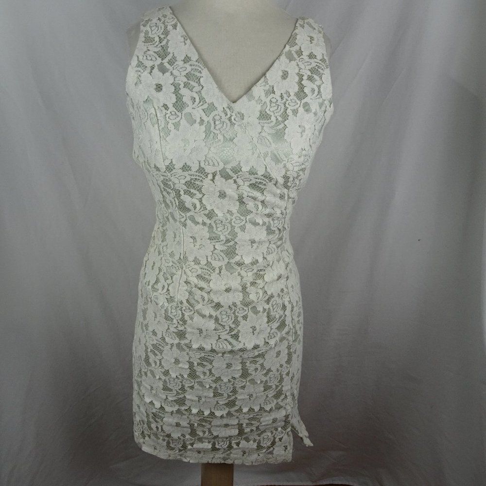 Vintage 90s Scott McClintock Floral Dress Size 8